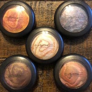 MAC swirled mineralized eyeshadows